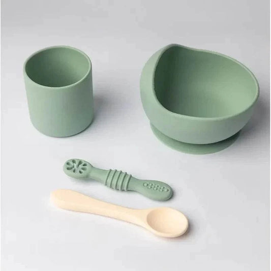 YUMMY Coffret Repas Silicone 4M+ - Para Klean