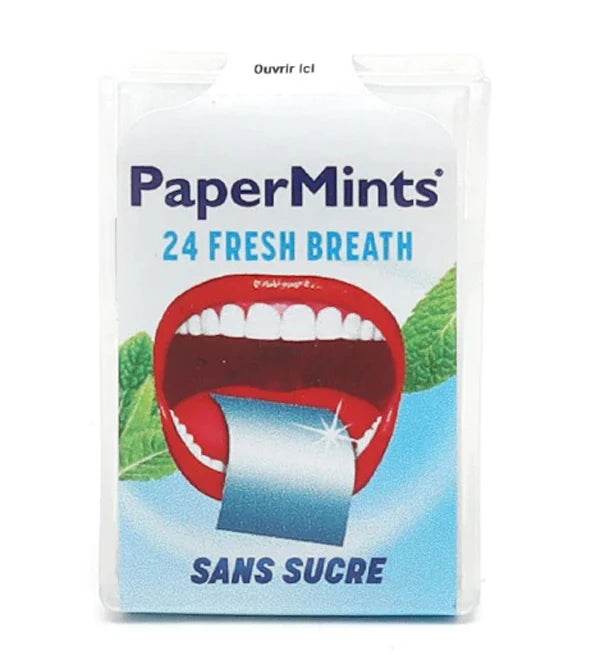 Papermints Feuilles Fraiche Sans Sucres X24 Unités - Para Klean