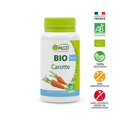 MGD Bio Carotte 90 Gélules {{ para_klean }}