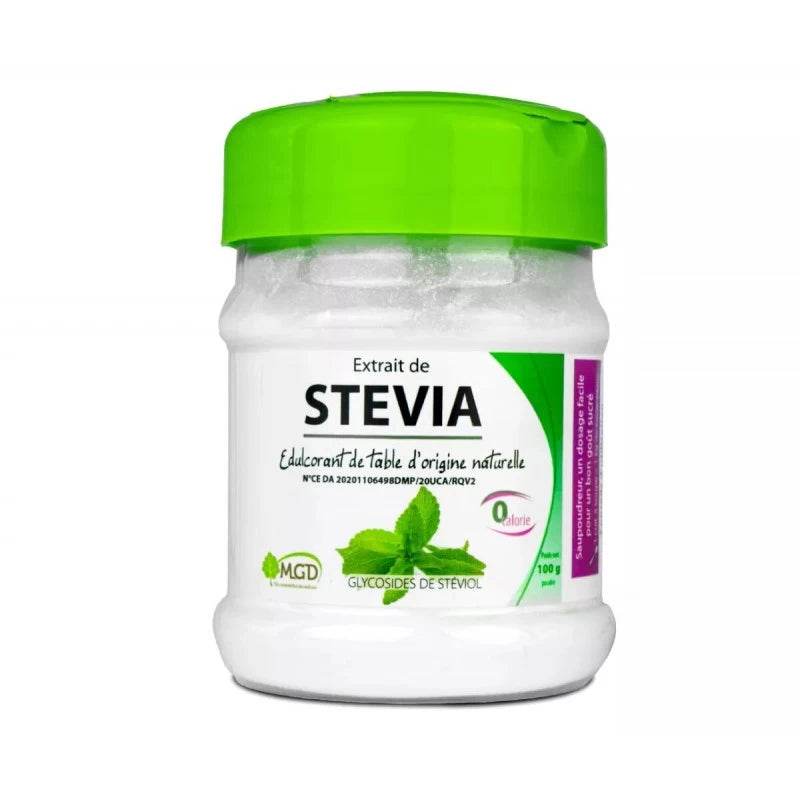 MGD EXTRAIT DE STEVIA POUDRE 100G - Para Klean