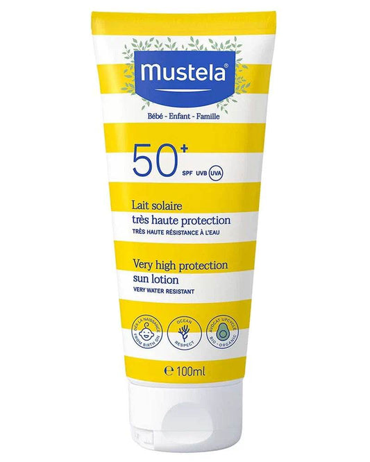 Mustela Lait Solaire très haute protection SPF 50+ 100 ML {{ para_klean }}