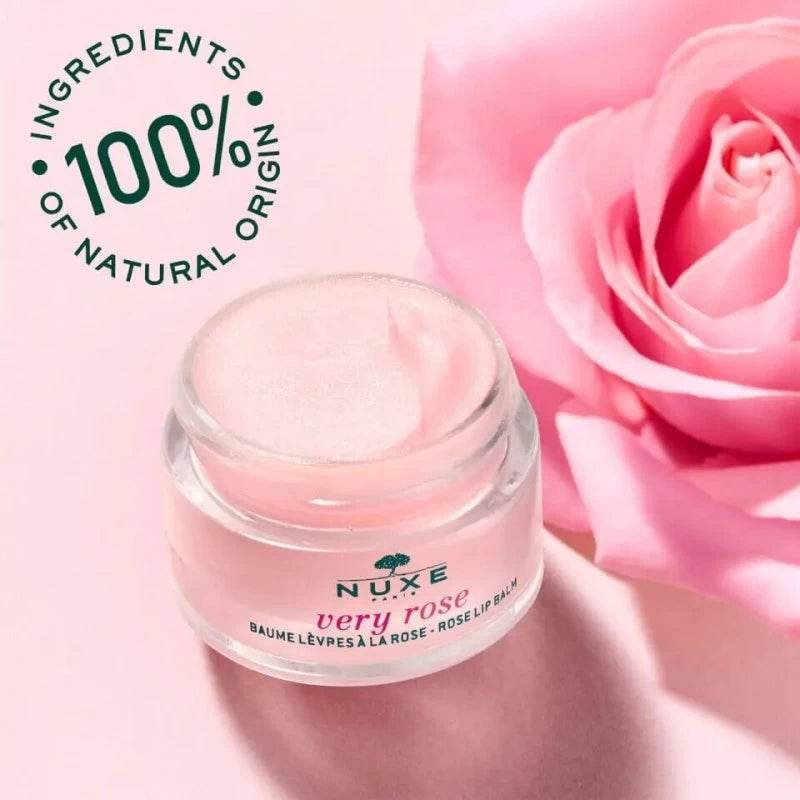 Nuxe Very Rose Baume Hydratant Lèvres À La Rose 15 Gr - Para Klean