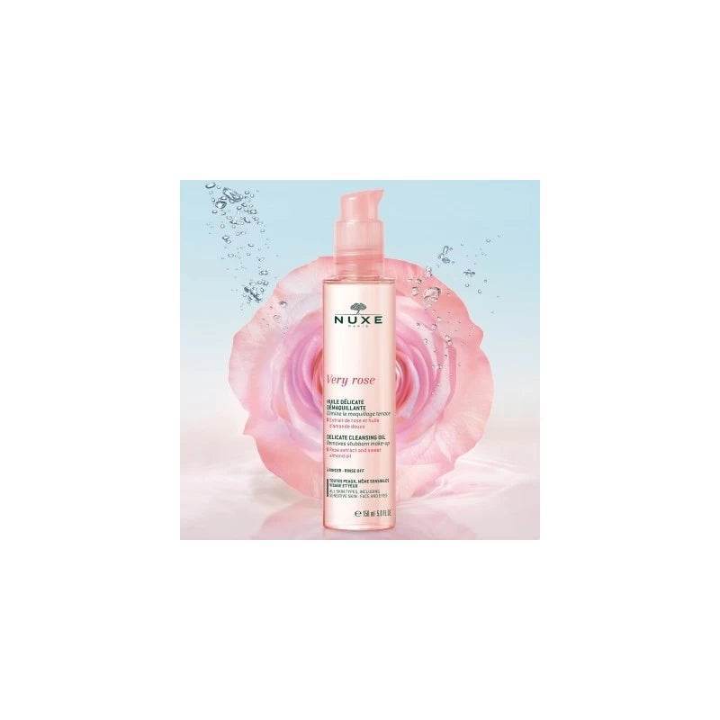 Nuxe Very Rose Huile Délicate Démaquillante 150ml - Para Klean