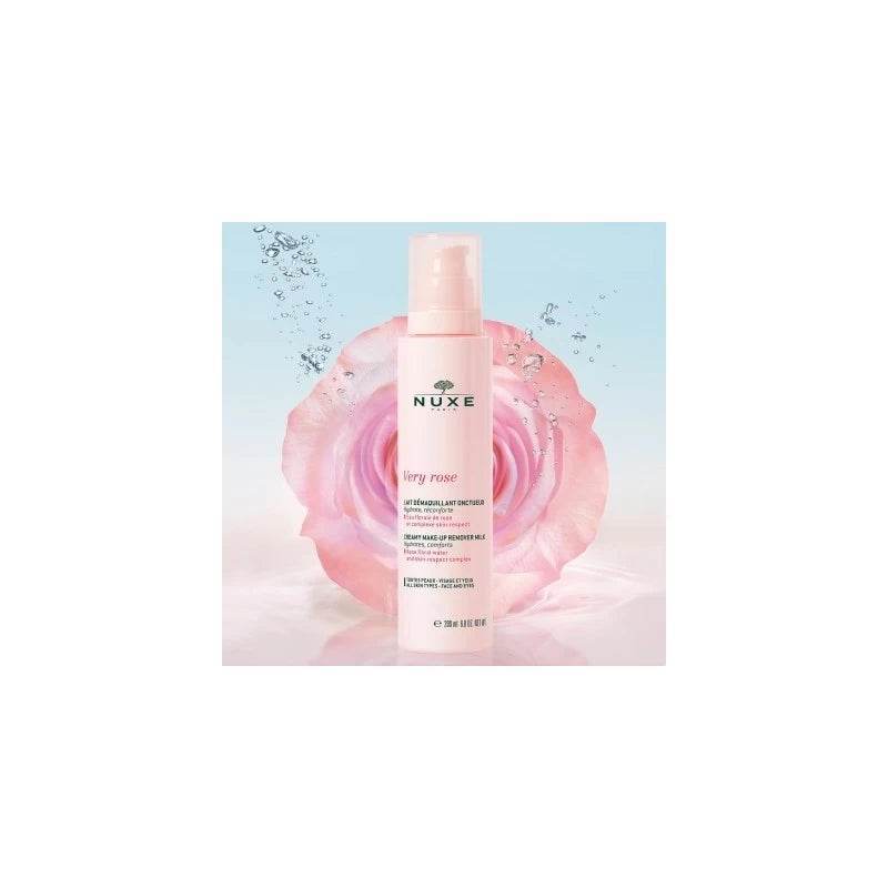 Nuxe Very Rose Lait Démaquillant Onctueux 200ml - Para Klean