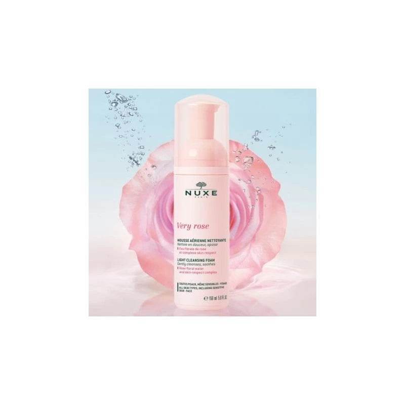 Nuxe Very Rose Mousse Aérienne Nettoyante 150 ml - Para Klean