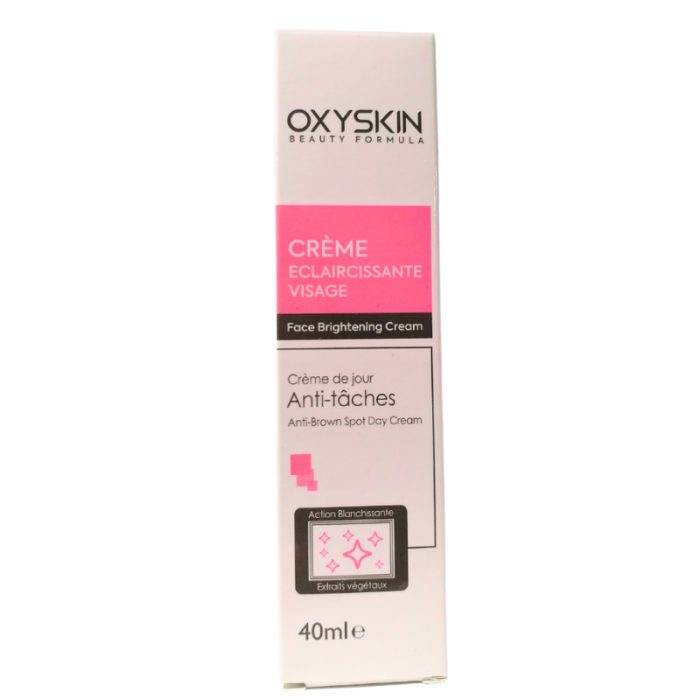 OXYSKIN CREME ECLAIRCISSANTE VISAGE ANTI TACHES 40 ML - Para Klean