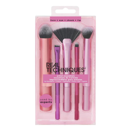 Real Techniques Artist Essentials Brush Set - Para Klean