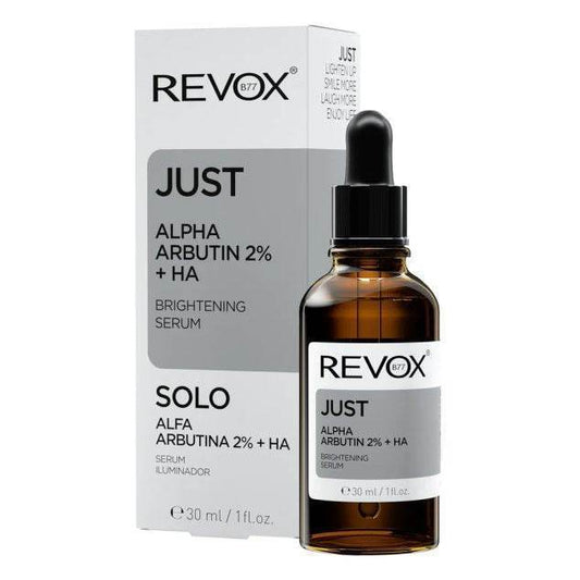 REVOX B77 JUST ALPHA ARBUTIN 2% + HA SÉRUM ÉCLAIRCISSANT 30ML - Para Klean
