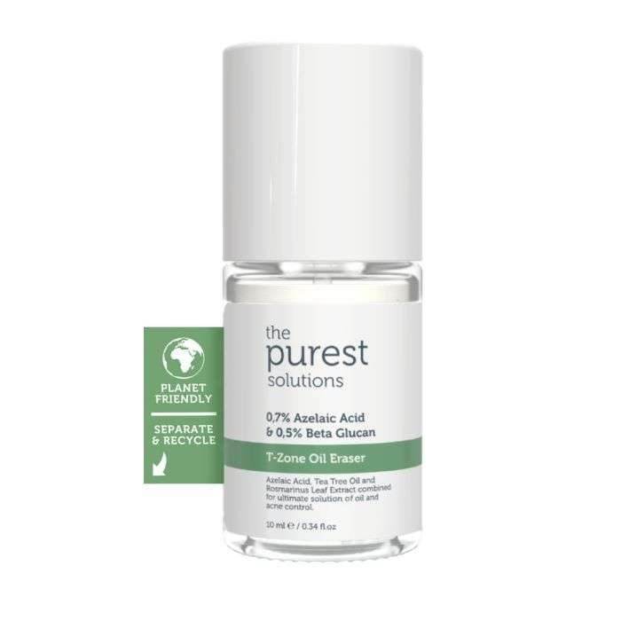 The Purest Solutions T-Zone Oil Eraser %0,7 Azelaic Acid & %0,5 Beta Glucan 10ML - Para Klean