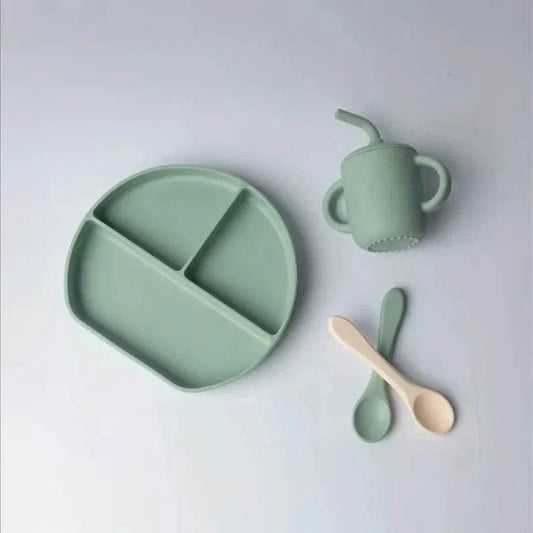 YUMMY Coffret Repas Silicone 6M+ - Para Klean