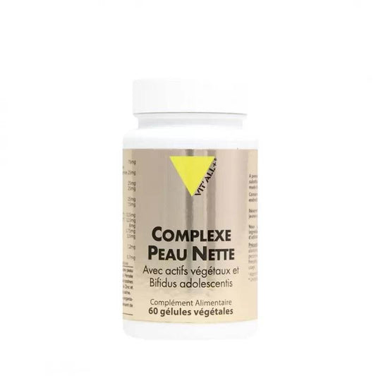 VITALL+ Complexe Peau Nette Boite 60 Gélules {{ para_klean }}