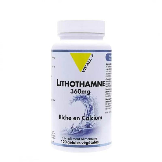 VITALL+ Lithotamne 360mg Boite 120 Gélules {{ para_klean }}